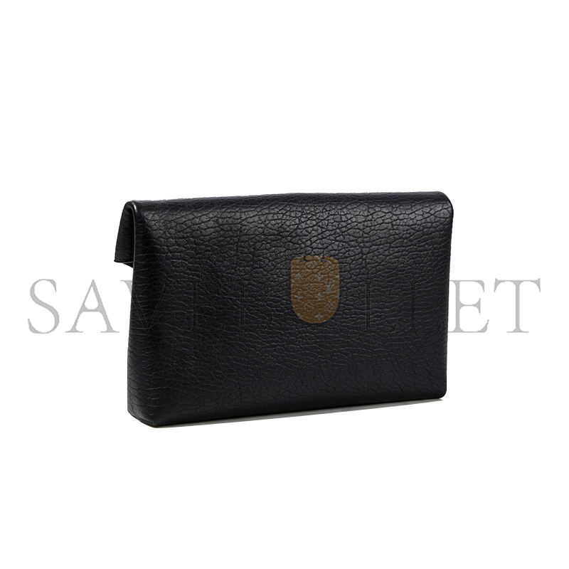 YSL CASSANDRE LARGE LEATHER POUCH P00859203 (29.5*18*4.5cm)
